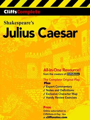 cover image of CliffsComplete<sup>TM</sup> Julius Caesar